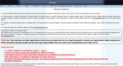 Desktop Screenshot of monzer.kahf.com