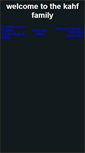 Mobile Screenshot of kahf.com